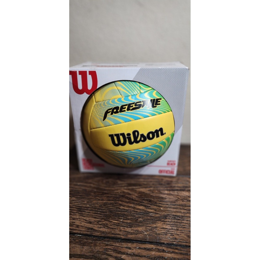 WILSON FREESTYLE VOLLY BALL Beach‎ Size Official Surface Beach New